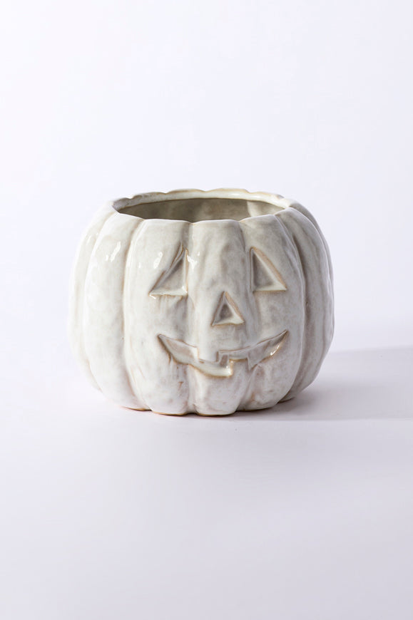 Glazed Pumpkin Pot