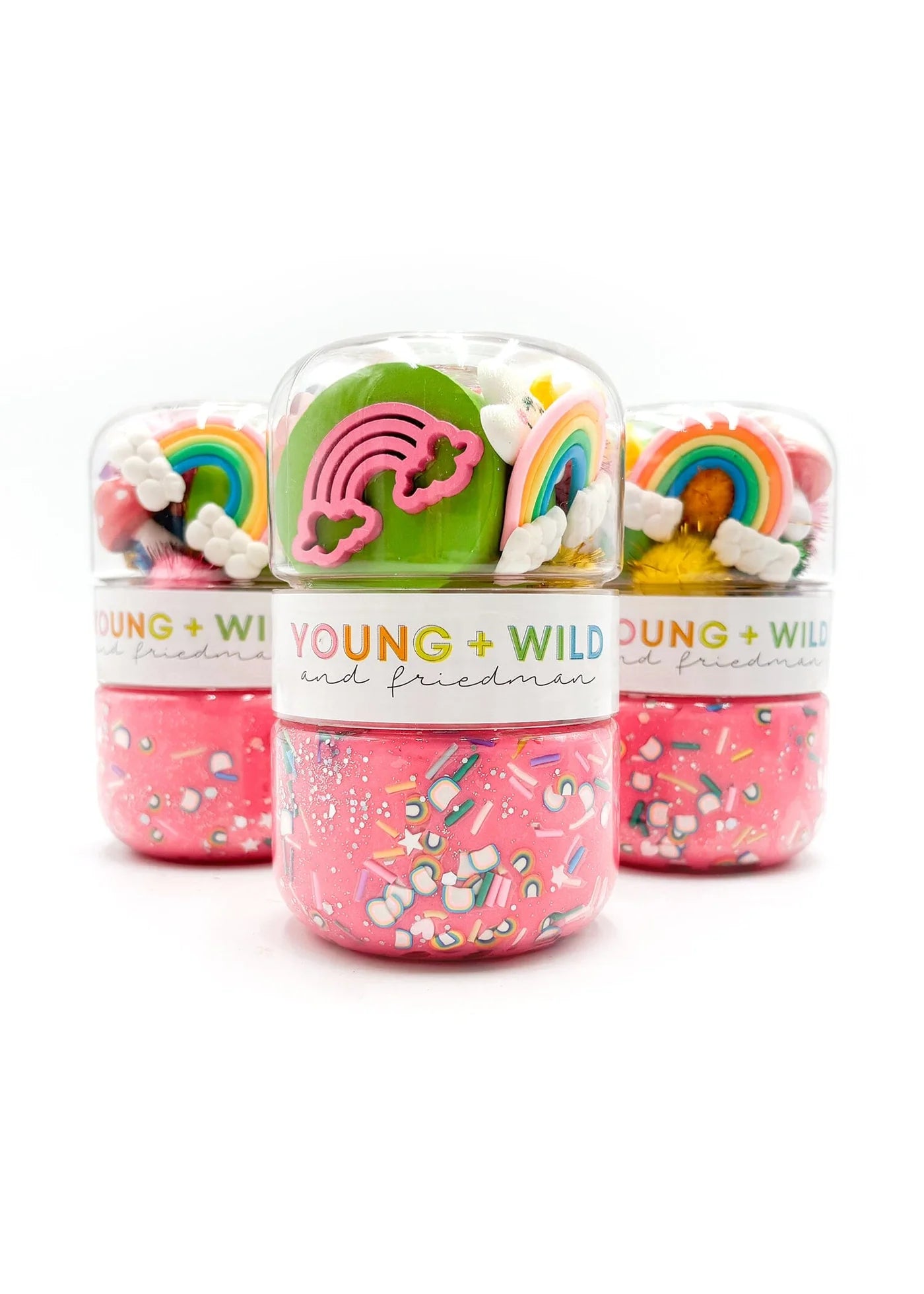 Grab & Go Dough Jar - Spring Rainbow