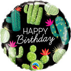 Cactus Birthday Foil Balloon