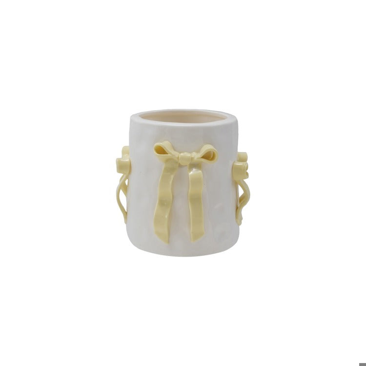 Butter Bows Planter Vase