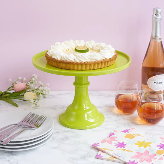 Lime Melamine Cake Stand | Cupcake Stand