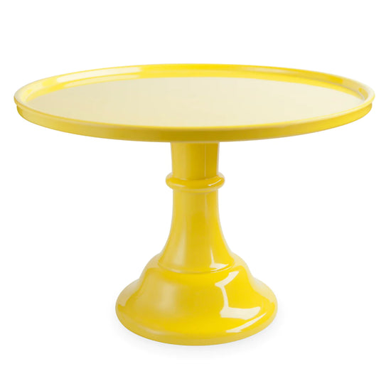 Melamine Cake Stand - Yellow