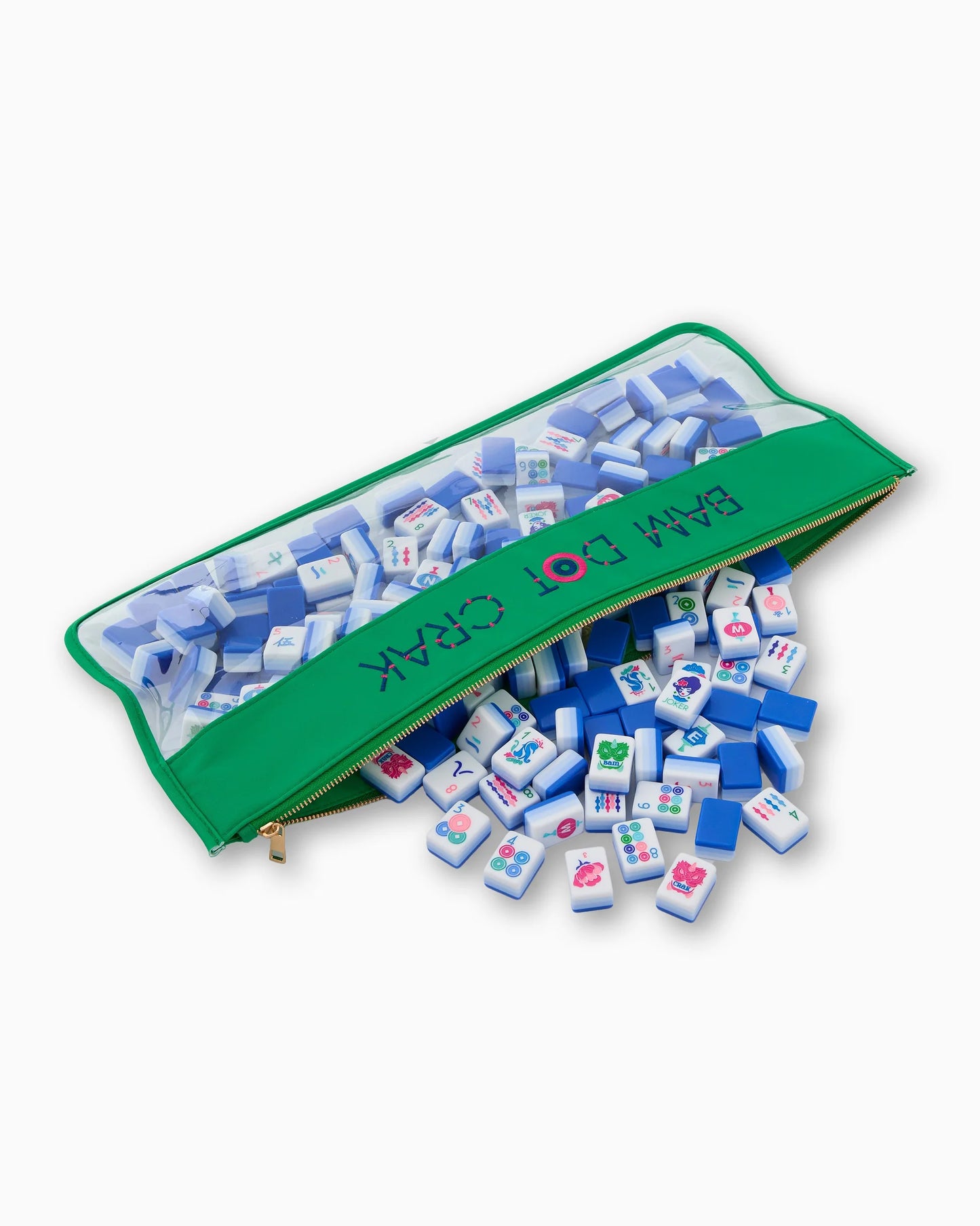 Kelly Green Mahjong Storage Bag