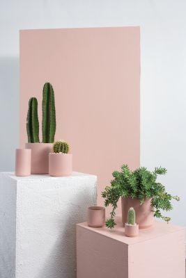 Load image into Gallery viewer, Kendall Vase - Short - Dusty Pink
