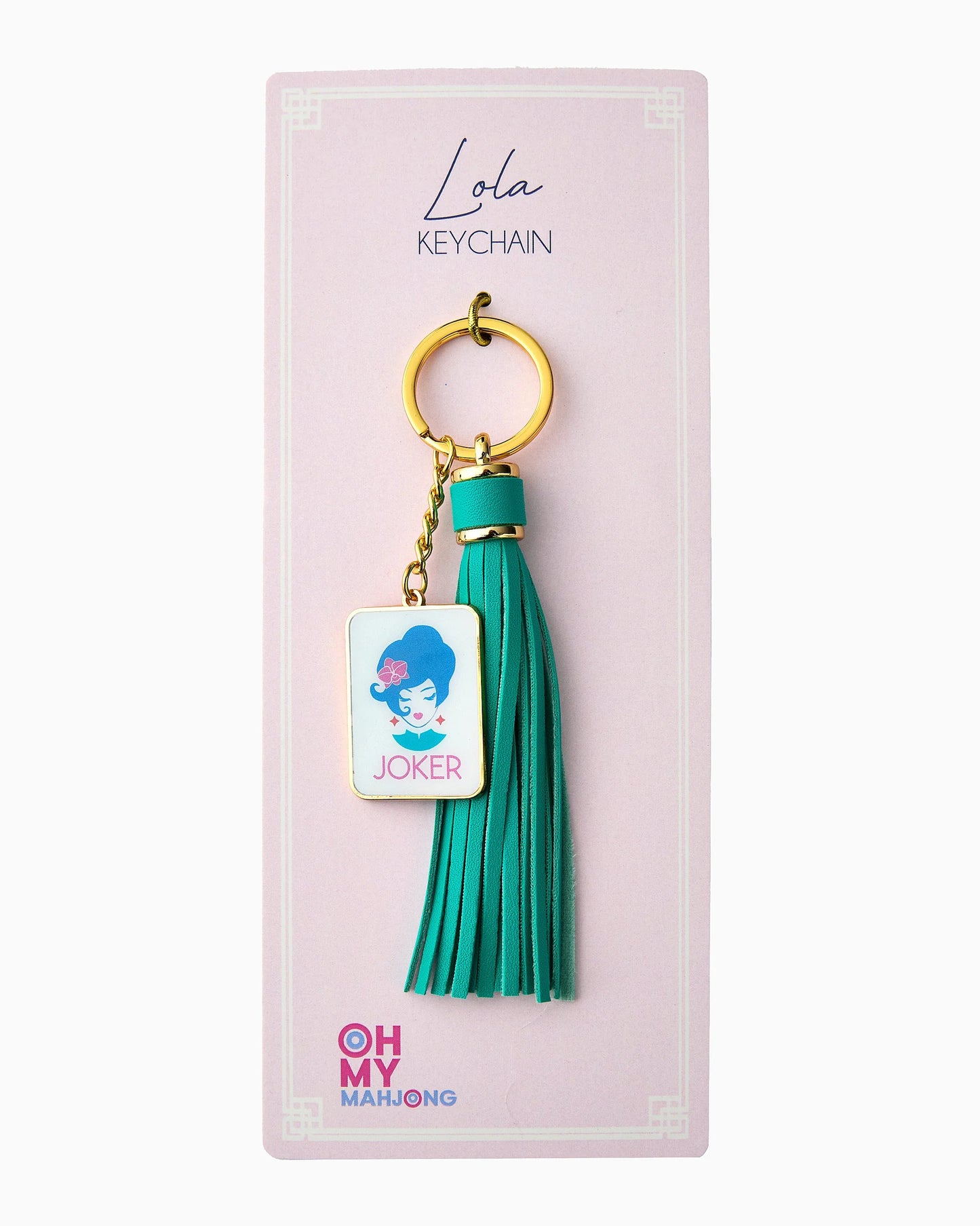 Lola Mahjong Keychain