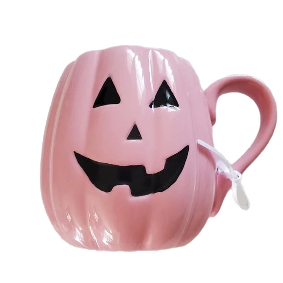 Pink Jack O' Lantern Mug