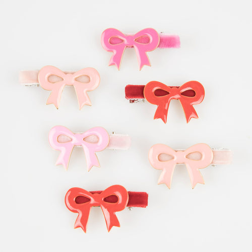 Bow Hair Clips