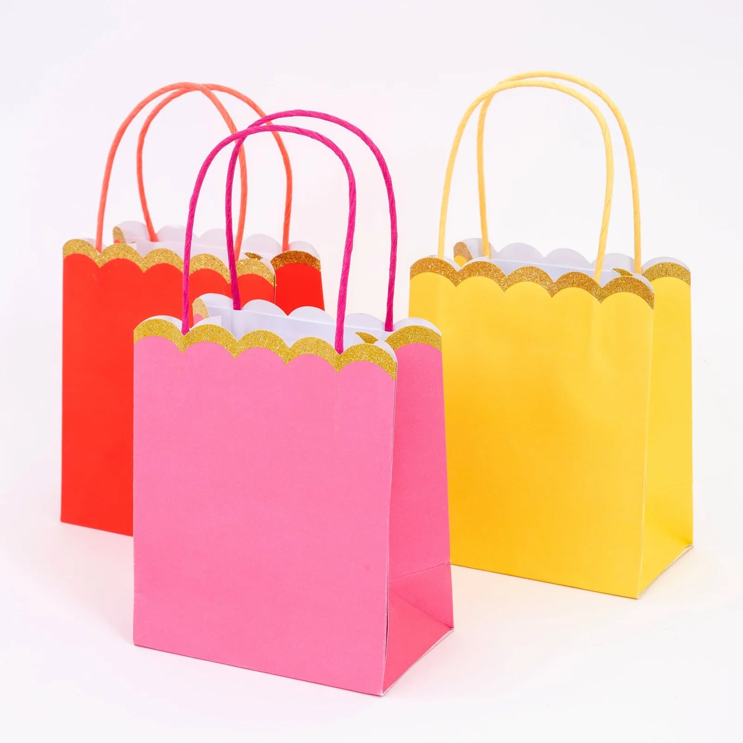 Multicolor Party Bags - Set of 8