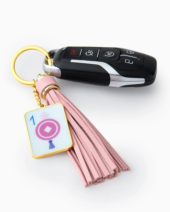 One Dot Mahjong Keychain