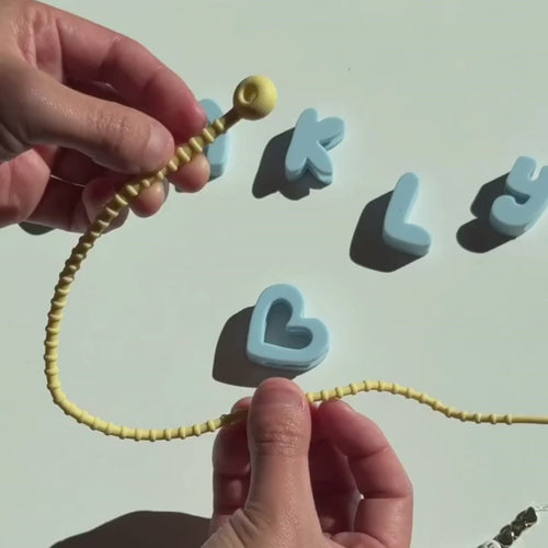 Adjustable Silicone Charm Strap