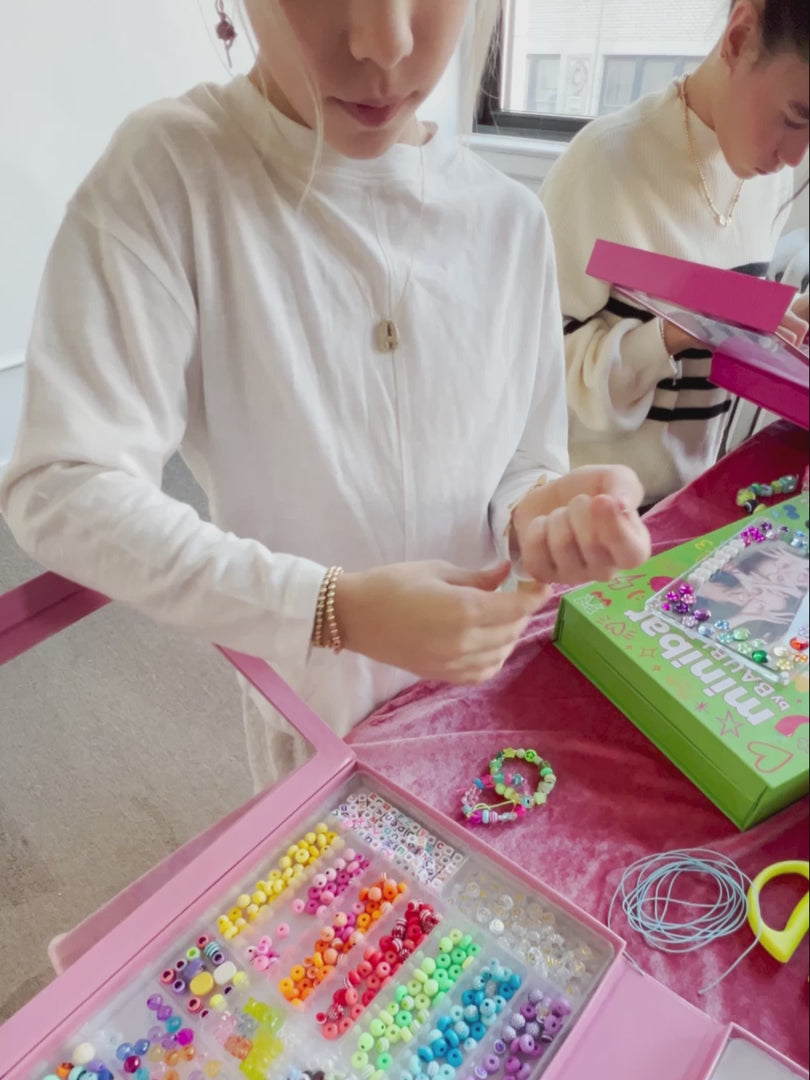 Load and play video in Gallery viewer, Kids’ DIY Bracelet Craft Kit
