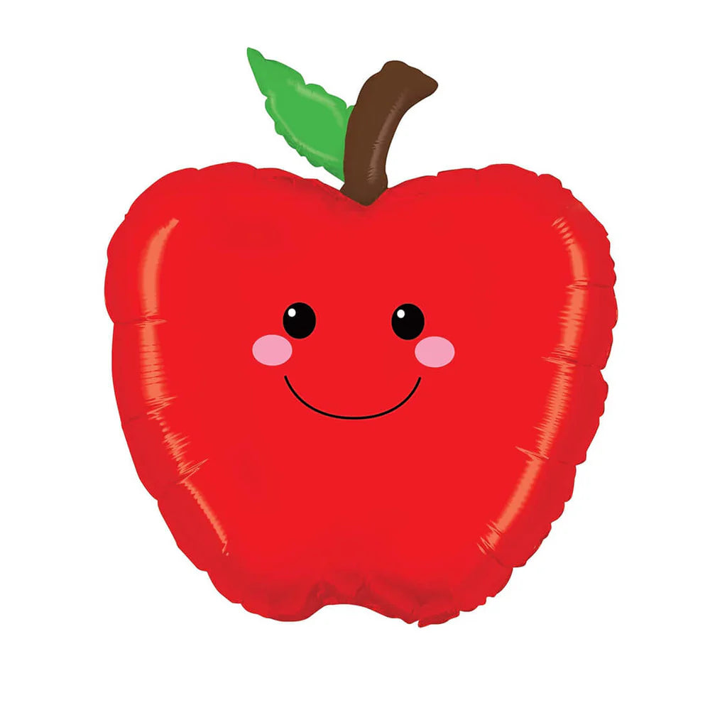 Happy Apple Foil Balloon
