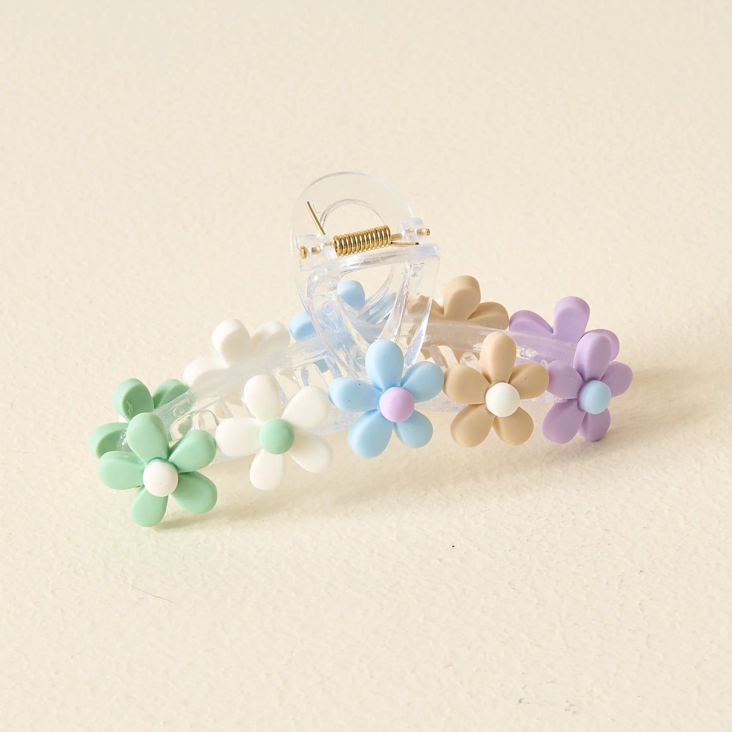 Daisy Claw Clip - Pastel