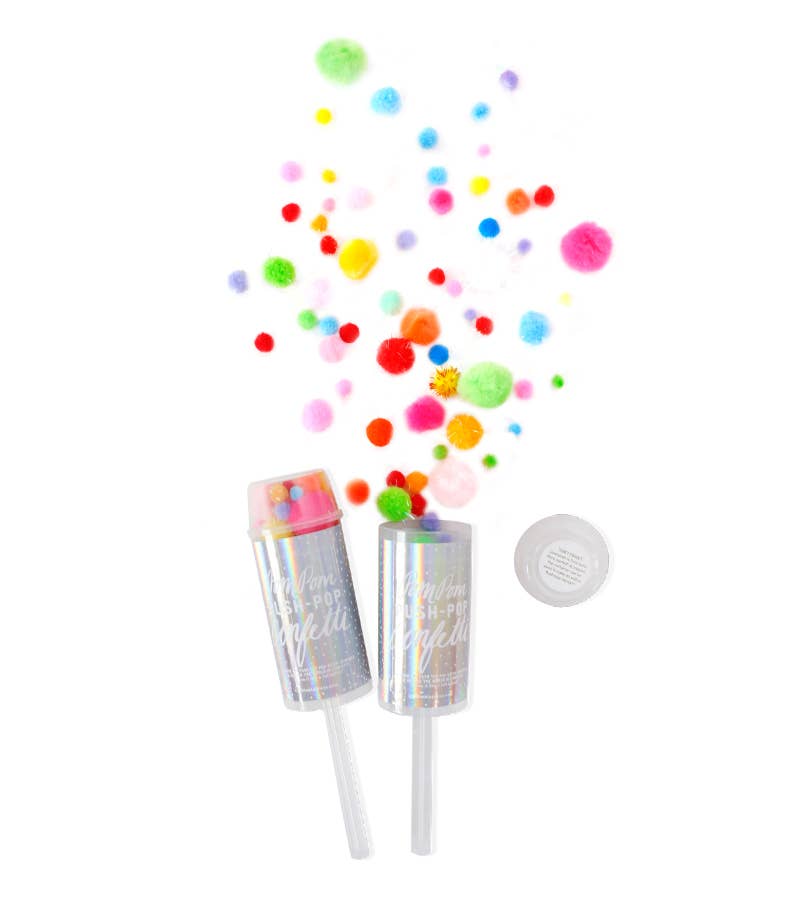 Pom Pom Push-Pop Confetti