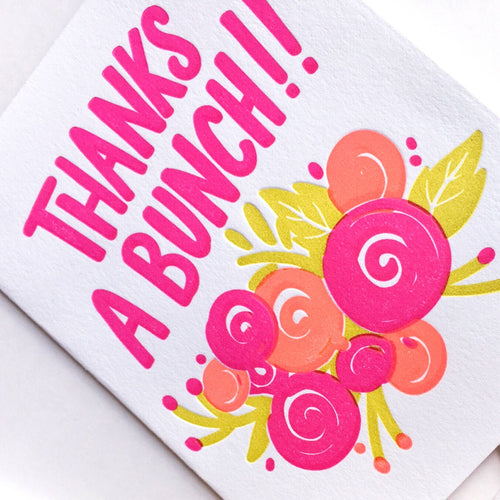 Thanks A Bunch!! Greeting Card