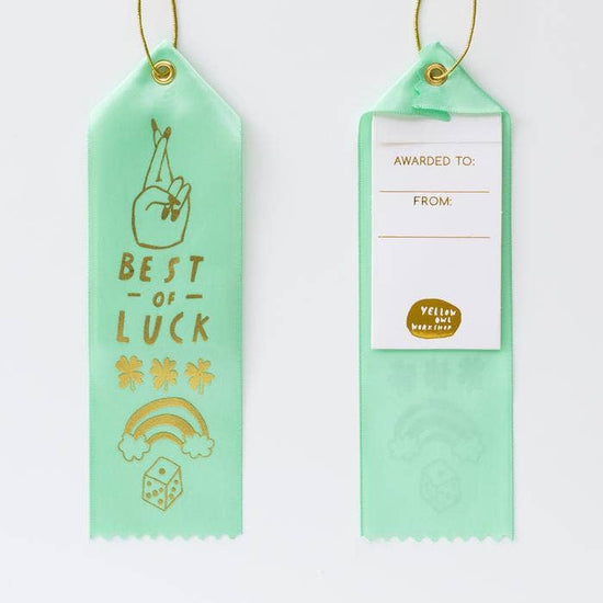 Best of Luck Award Ribbon