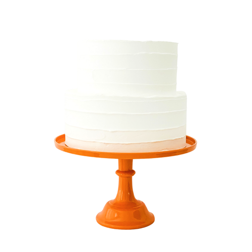 Melamine Cake Stand - Orange