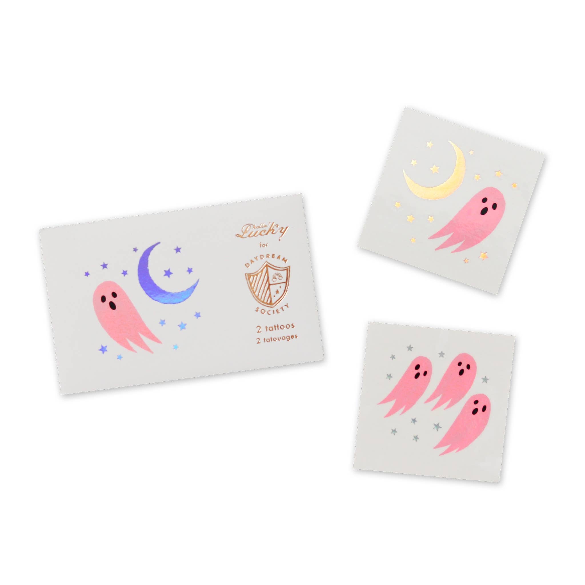 Spooked Temporary Tattoos - 2 Pk.