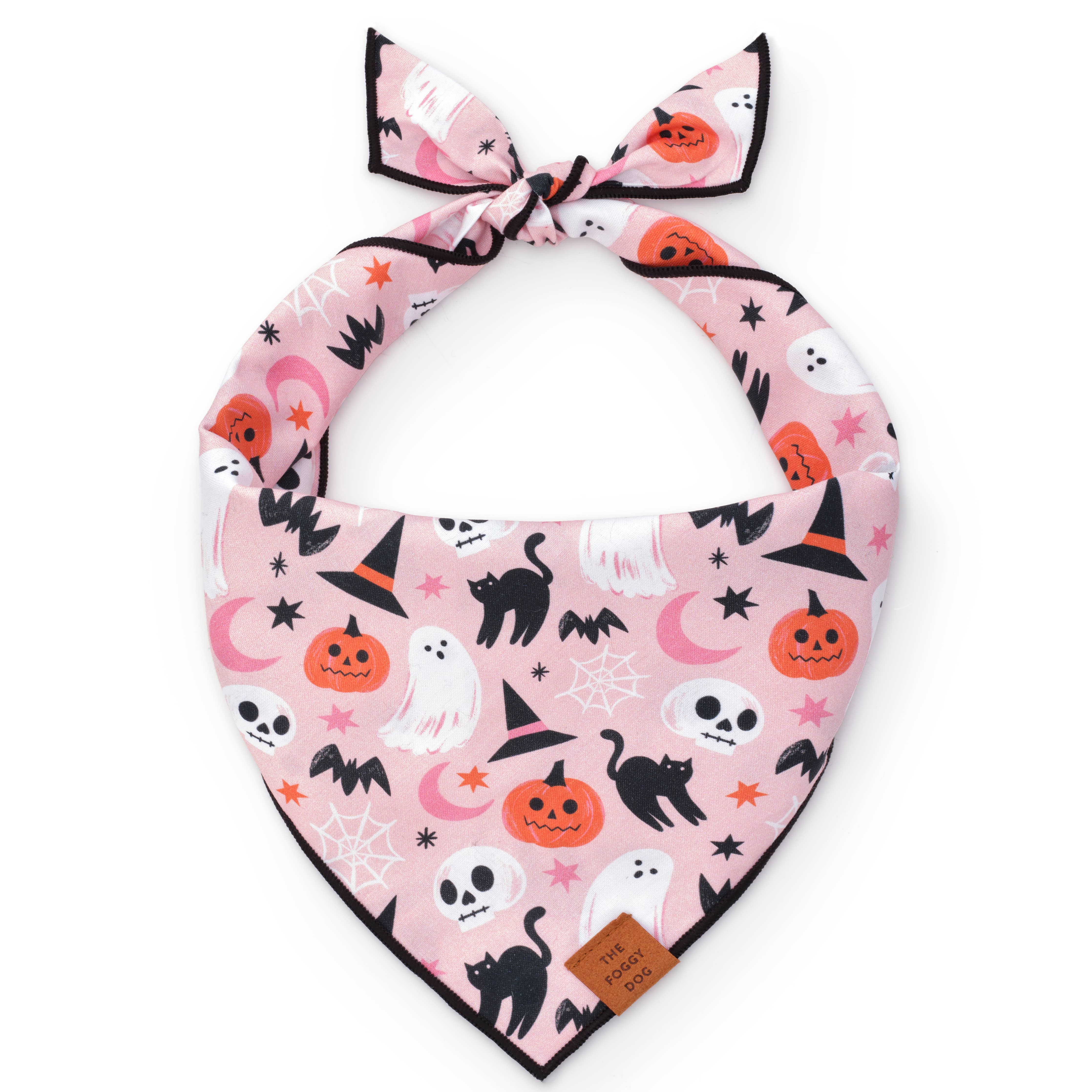 Bewitched Halloween Dog Bandana - Small