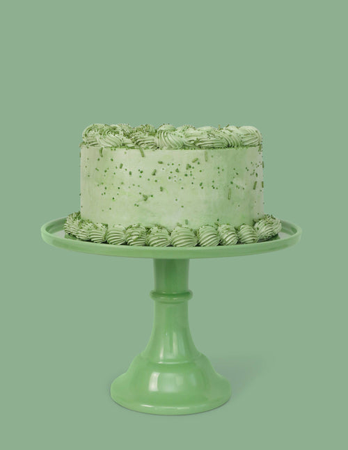 Melamine Cake Stand - Sage Green