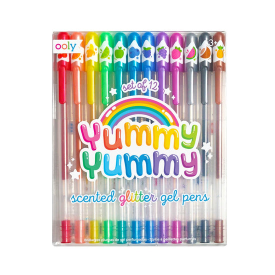 Yummy Yummy Scented Glitter Gel Pen Set