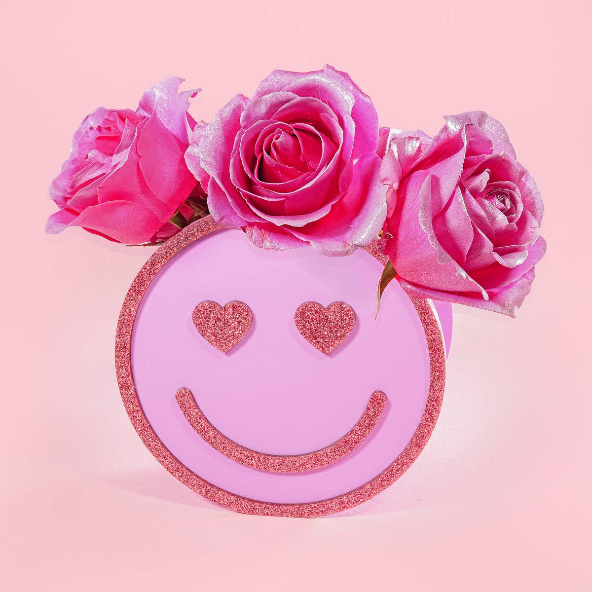 Bubblegum Heart Eye Happy Vase