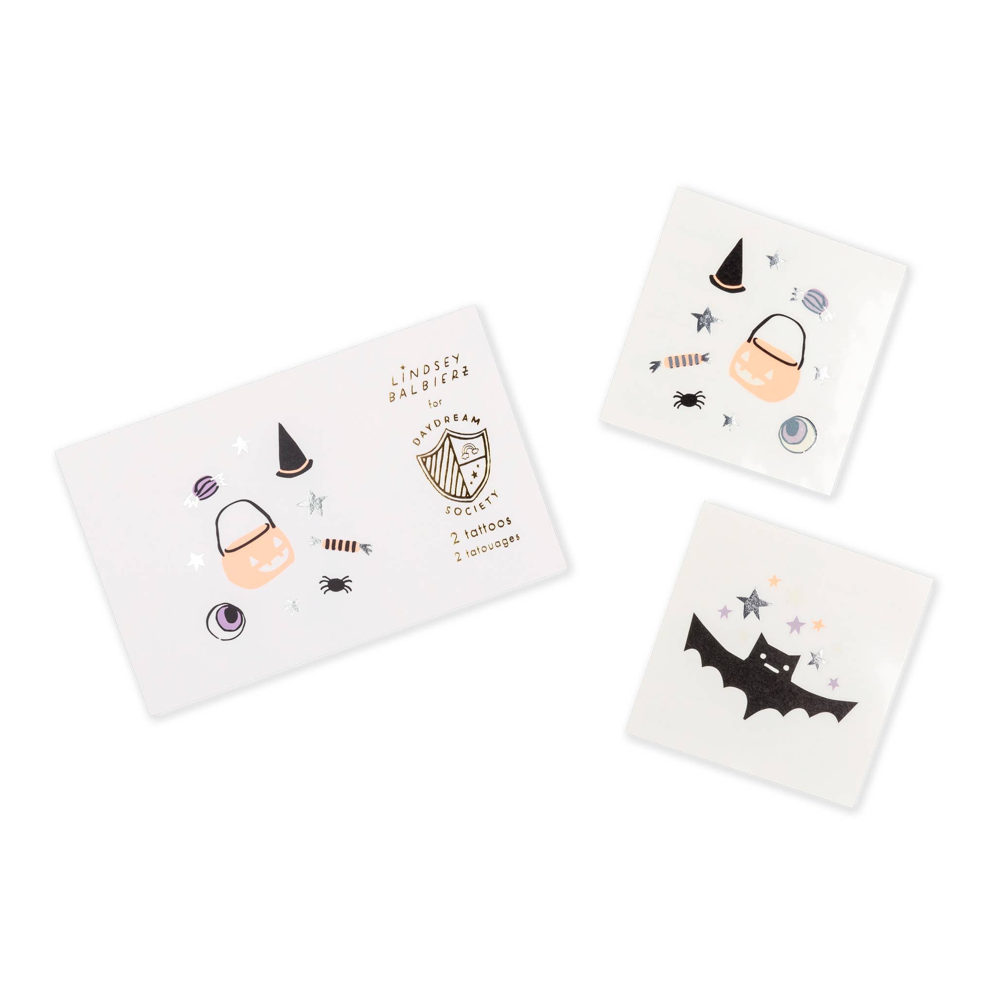 Hocus Pocus Temporary Tattoos - 2 Pk.