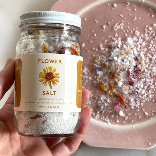 Edible Flower Salt 1.5oz