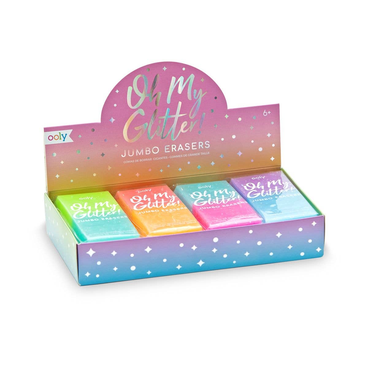 Oh My Glitter! Jumbo Eraser