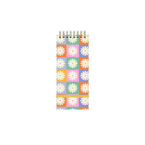 Super Daisy Spiral Notepad