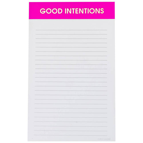 Good Intentions Notepad