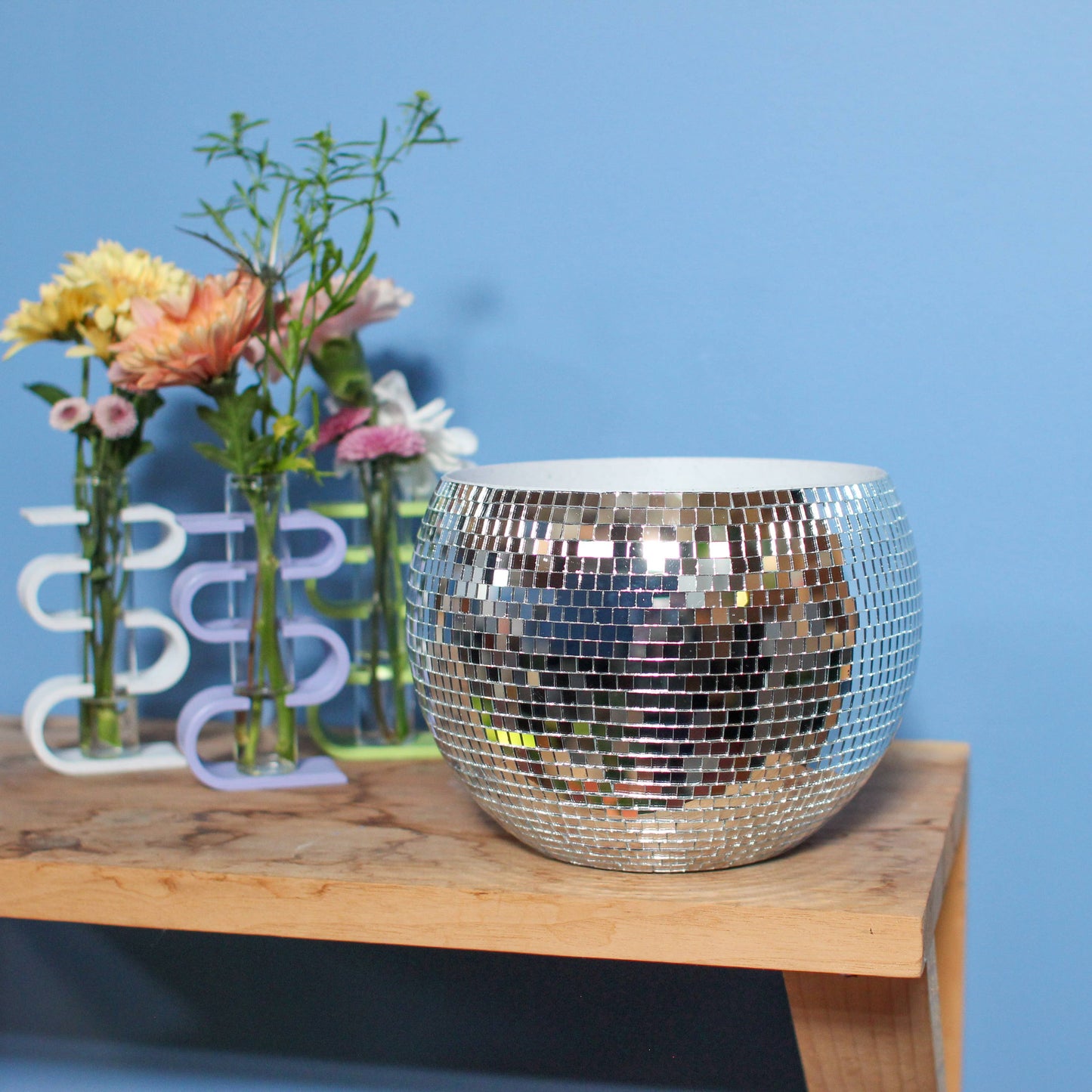 Disco Ball Planter - Large 6"