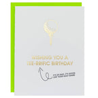 Tee-Rrrific Birthday Letterpress Card