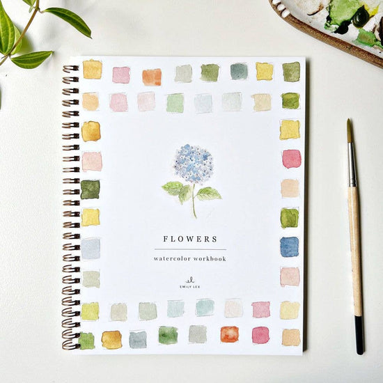 Watercolor Workbook - Flowers