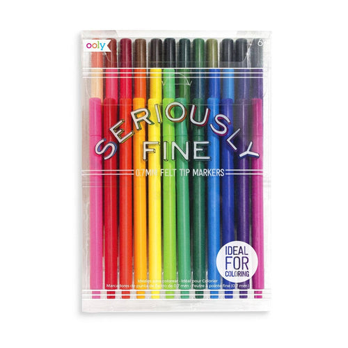 Seriously Fine Felt Tip Marker Set