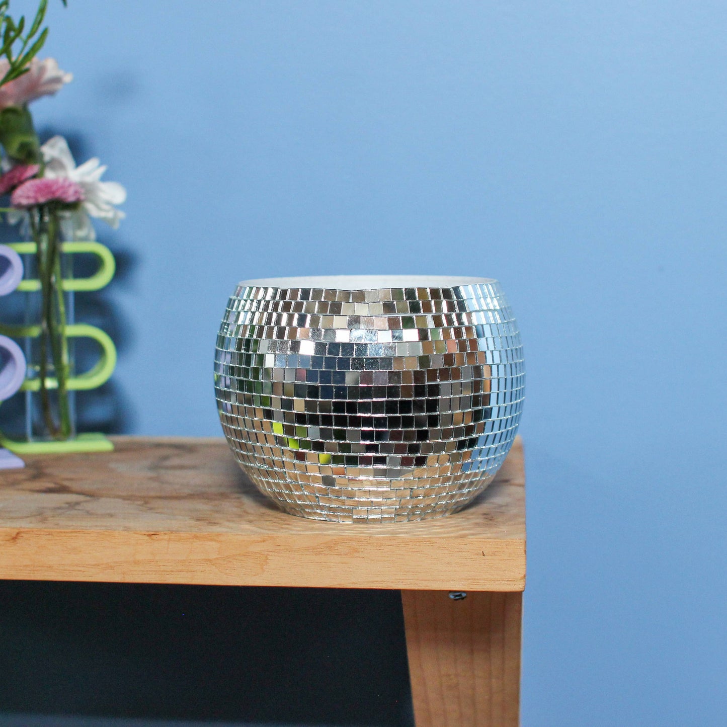 Disco Ball Planter - Small 4"