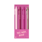 Jotter Sets - 4 Pack - Yes Way Rosé