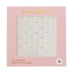 White Daisy Nail Stickers