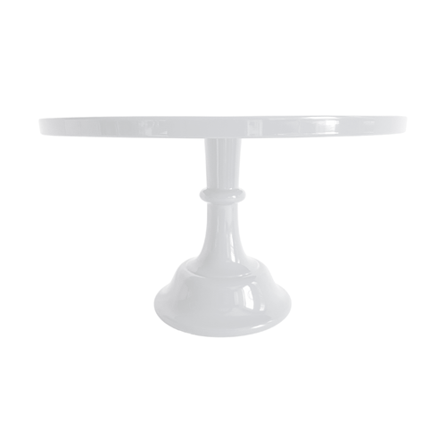 Melamine Cake Stand - White