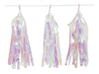 Tissue Paper Tassel - Iridescent