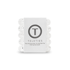 tinyTELE Hair Ties - Crystal Clear