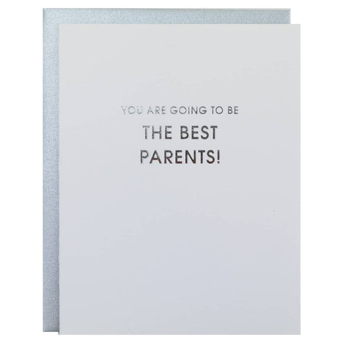 Going to Be the Best Parents Letterpress Card